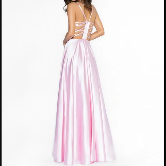 New Soft Pink Val Stefani Prom Dress